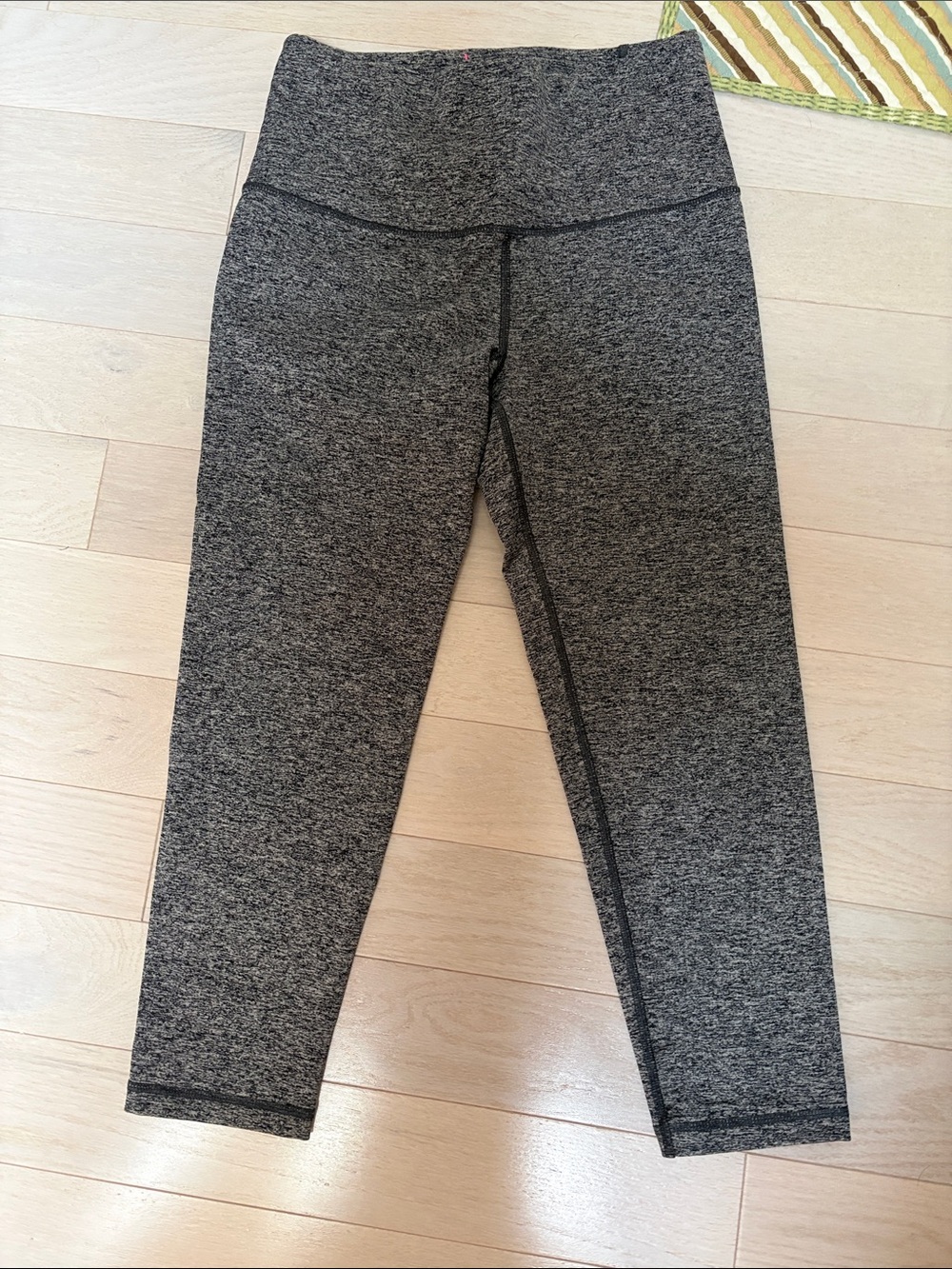 VSX Gray Marled High-Waist Active Leggings